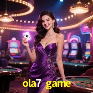 Interface do App ola7 game